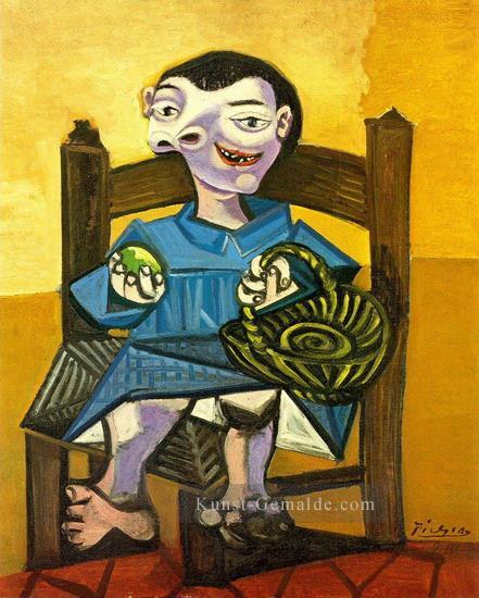 Garcon au panier 1939 kubist Pablo Picasso Ölgemälde